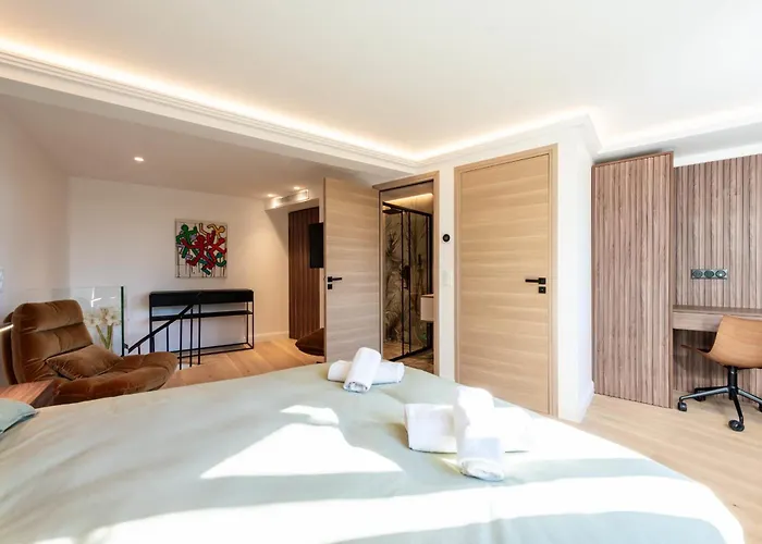 Elegant Duplex With Private Garden Terrace Cannes