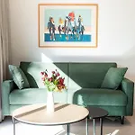 Elegant Duplex With Private Garden Terrace 公寓